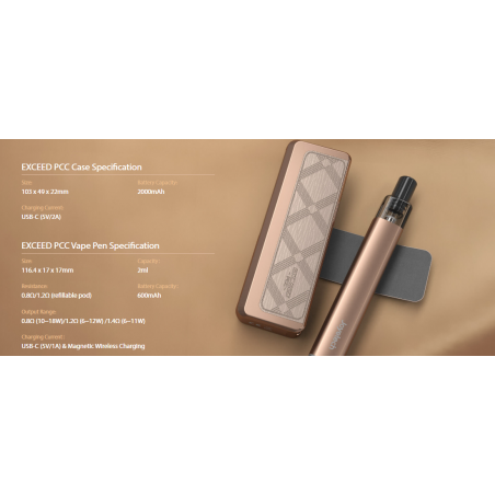 Kit Joyetech Exceed PCC 2600mah Full Kit